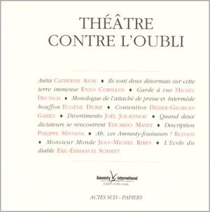 Théâtre contre l'oubli