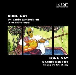 Cambodge. Kong Nay. un barde cambodgien. Kong Nay. A Cambodian bard