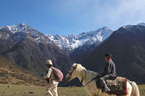 Kalo Pothi, un village au Népal