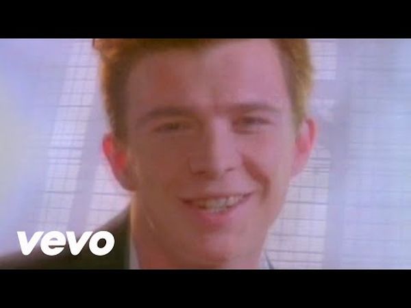 Rick Astley: Never Gonna Give You Up