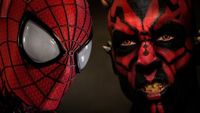 Spiderman vs Darth Maul