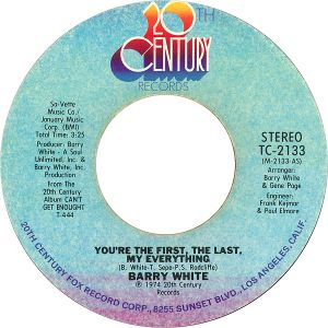 You’re the First, the Last, My Everything (Single)