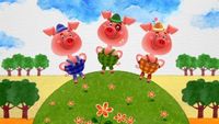 Les trois vilains petits cochons