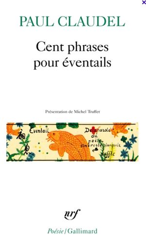 Cent phrases pour éventails