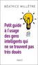 Couverture Petit guide à l'usage des gens intelligents qui ne se trouvent pas très doués