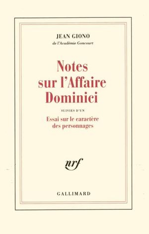 Notes sur l'Affaire Dominici
