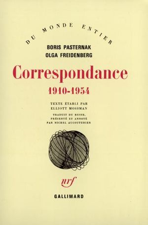 Correspondance 1910-1954
