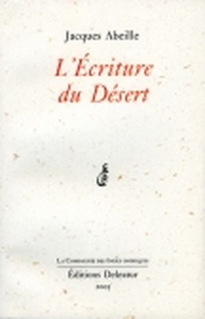 L'écriture du Désert