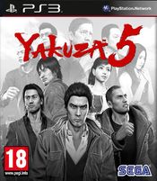 Jaquette Yakuza 5 Jaquette Yakuza 5
