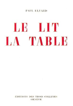 Le Lit La Table