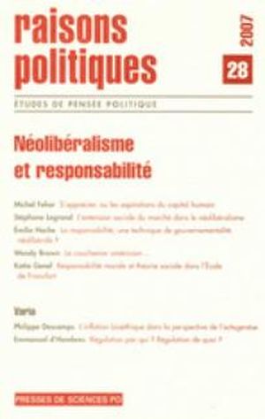 Néolibéralisme et responsabilité
