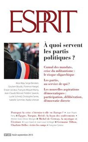 À quoi servent les partis politiques ? - Esprit, numéro 397