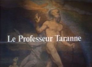Le professeur taranne
