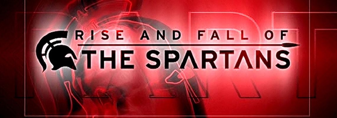 Cover Rise and Fall of the Spartans