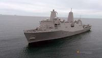 USS New York : Transporteur de troupes