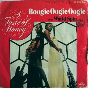 Boogie Oogie Oogie / World Spin (Single)