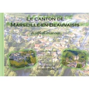 Le canton de Marseille-en-Beauvaisis à vol d'oiseau