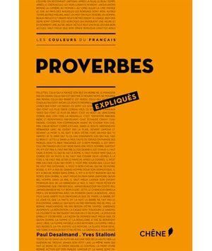 Proverbes expliqués
