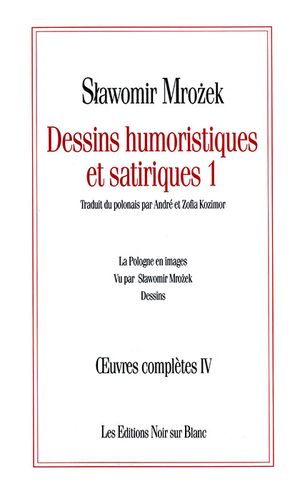 Dessins humoristiques et satiriques 1 - Oeuvres complètes, tome 4