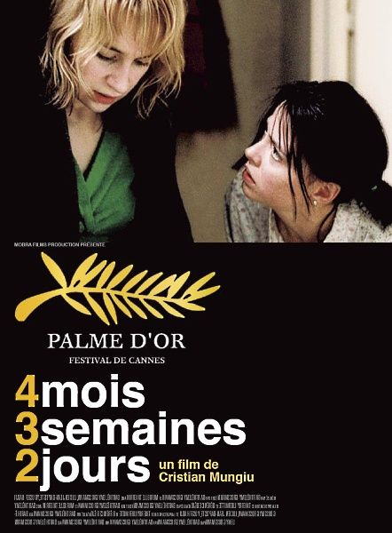 4 Mois 3 Semaines 2 Jours Affiches, posters et images de 4 mois, 3 semaines, 2 jours (2007)