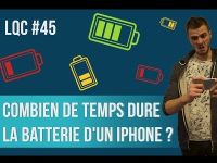 Combien de temps dure la batterie iPhone ?