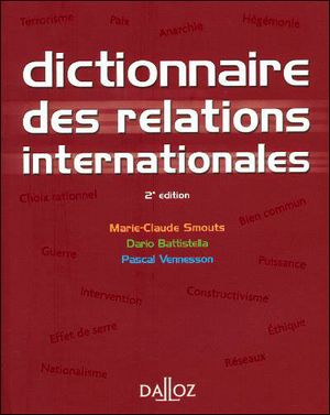 Dictionnaire des relations internationales