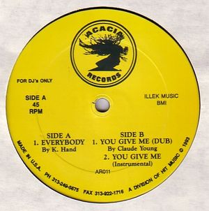 Everybody / You Give Me (Single)