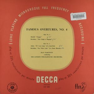 Famous Overtures, No. 4