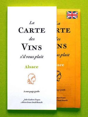 La Carte des vins s'il vous plaît - Alsace