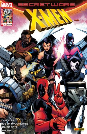 Manipulations - Secret Wars : X-Men, tome 3