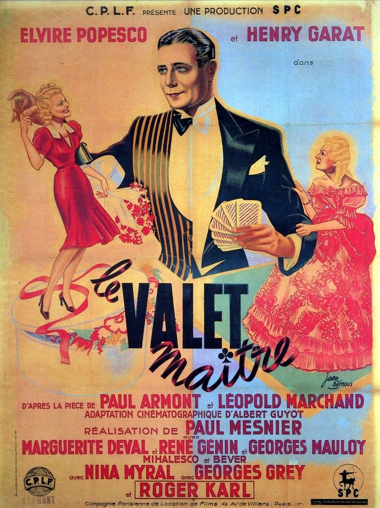 Le valet maître Film (1941) SensCritique