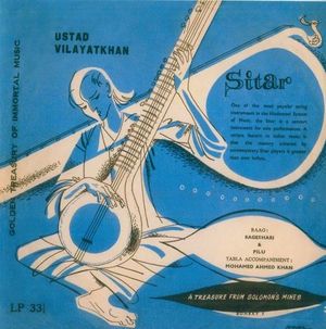 Ustad Vilayatkhan Plays Sitar (The Indian Musical Instrument)
