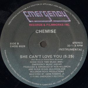 She Can’t Love You (Single)