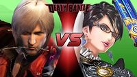 Dante vs Bayonetta