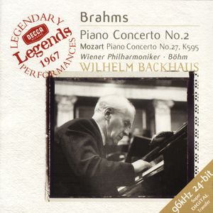 Brahms: Piano Concerto no. 2 / Mozart: Piano Concerto no. 27, K595