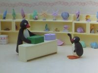 Pingu et l'emballage
