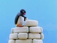 Pingu Builds a Tower