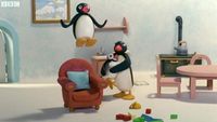 Pingu fait des bonds