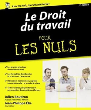 Le droit du travail Pour les Nuls, 3ème édition