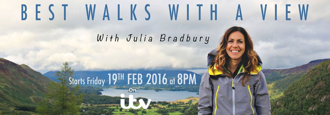 Cover Best Walks with a View with Julia Bradbury