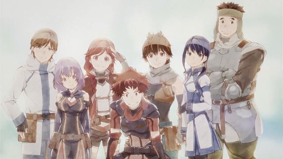 Grimgar Le Monde Des Cendres Et De Fantaisie Affiches, posters et images de Grimgar, le monde des... (2016)