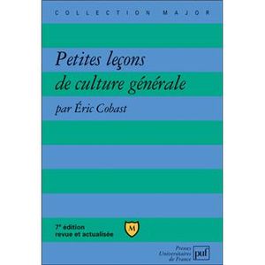 Petites leçons de culture générale