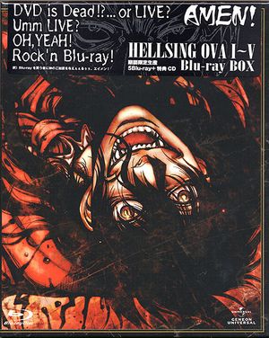 HELLSING OVA I~V Blu-ray BOX Bonus Disc "Nazi na CD" (OST)