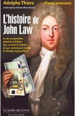 Couverture L'histoire de John Law