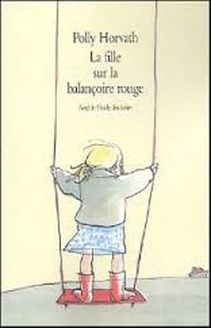 La fille sur la balançoire rouge