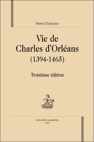 Vie de Charles d'Orléans