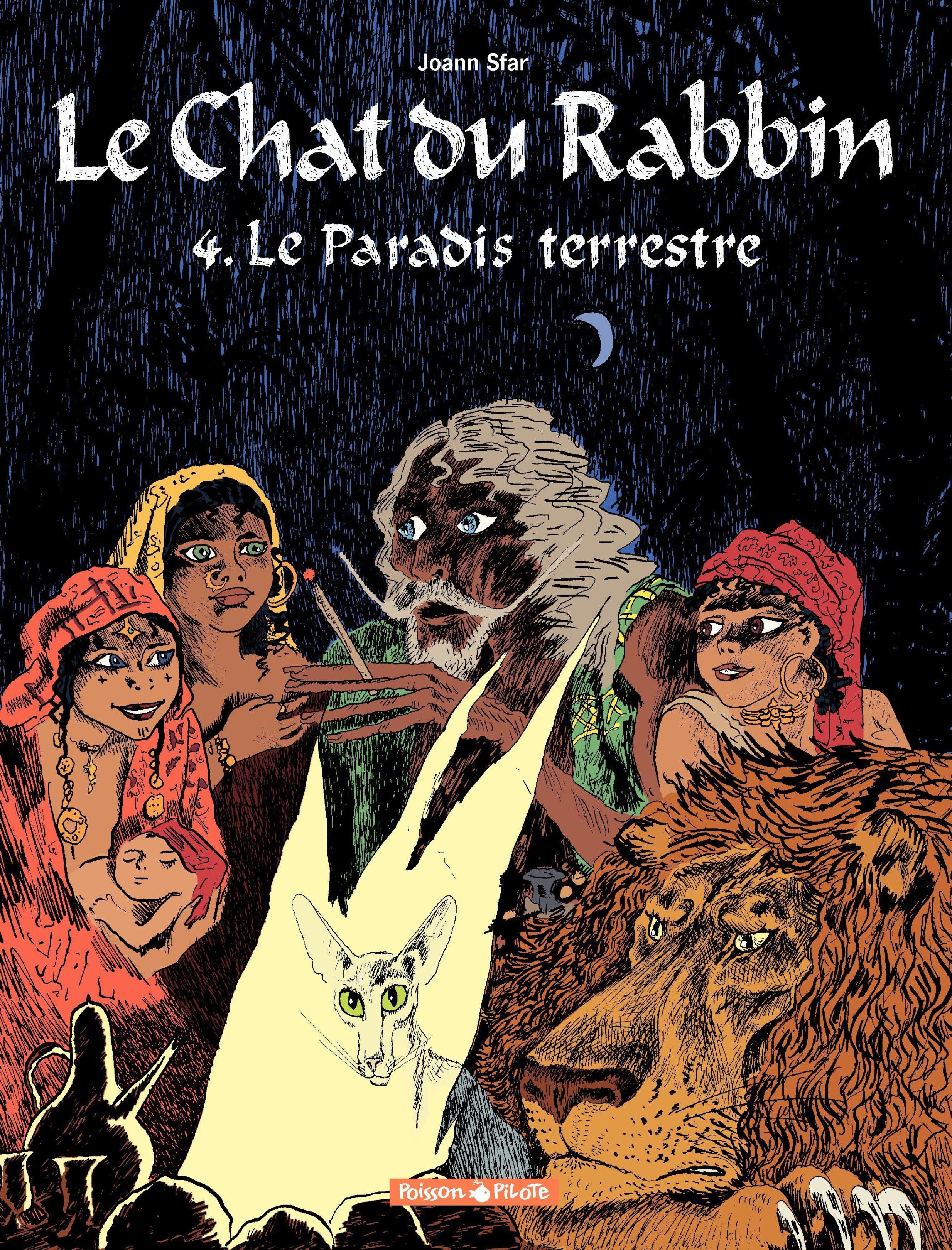 Auteur De La Bd Le Chat Du Rabbin Le Paradis terrestre - Le Chat du rabbin, tome 4 - Joann Sfar