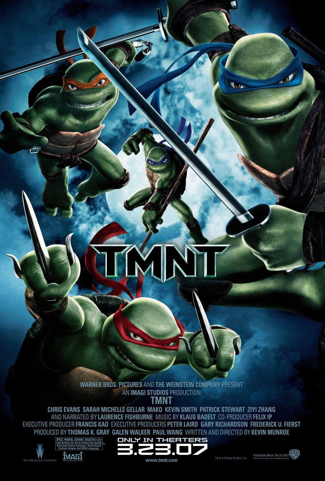 Les Tortues Ninja Série De Films Affiches, posters et images de TMNT : Les Tortues ninja (2007)