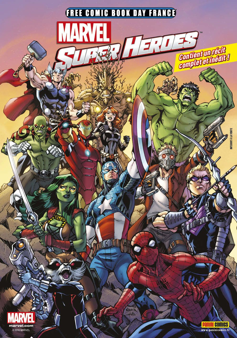 Free Comic Book Day Marvel Super Heroes SensCritique