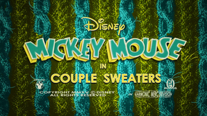 Mickey Mouse: Le pull des amoureux